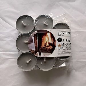 IKEA ENSTAKA Bonfire Scented tealight